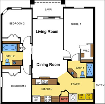 Windsor Hills Condo Floor Plans