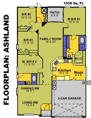 Glenbrook Resort: Floor Plans