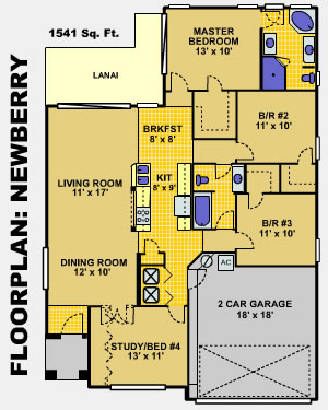 Glenbrook Resort: Floor Plans