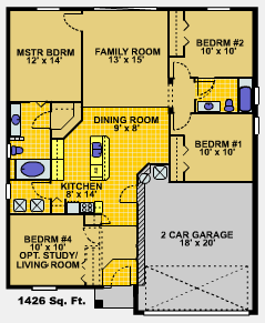 Glenbrook Resort: Floor Plans