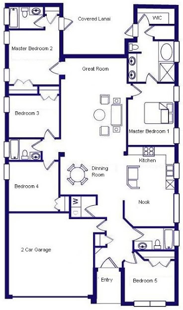 Orange Tree Floor Plan