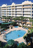 Quality Suites International Drive hotel, Kissimmee, Orlando, Florida, USA