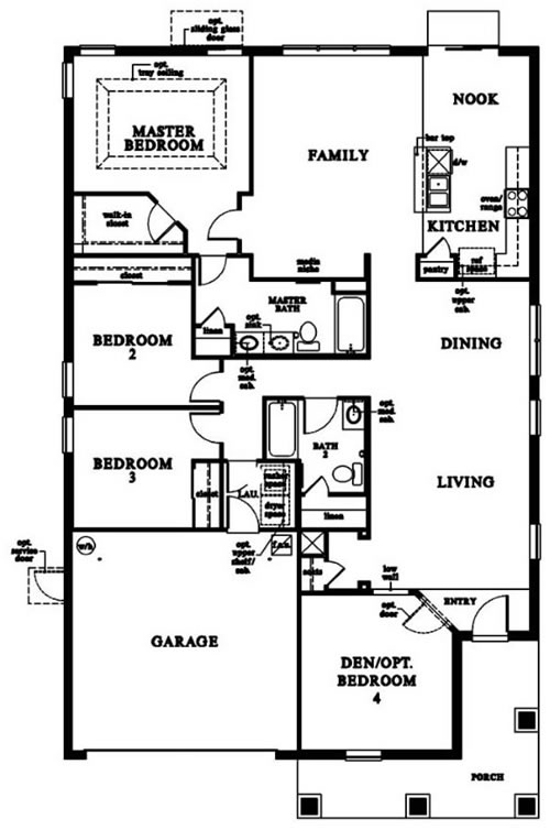 Liberty Village floor plans