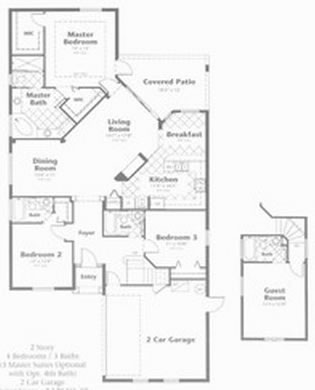 4 Bedroom Floor Plans