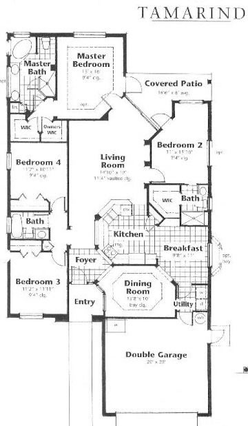 Tamarind Floor Plans