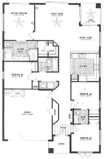 Indian Creek: 4 Bedroom/3 Bathroom model