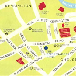 Ambasador hotel, London hotels, London, England, United Kingdom